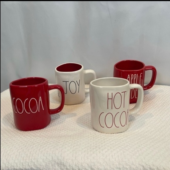 5‎ for $25 Rae Dunn JOY Mug with Stocking - Picture 6 of 7